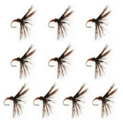10pcs Tenkara Fly Fishing Flies 10mm